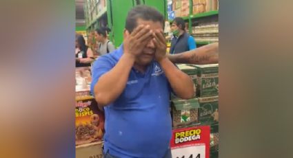 Mujer exhibe a acosador por tomarle fotos en un supermercado