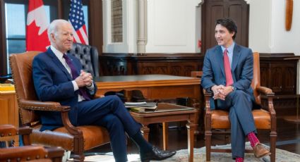 Biden acuerda convenio migratorio con Justin Trudeau