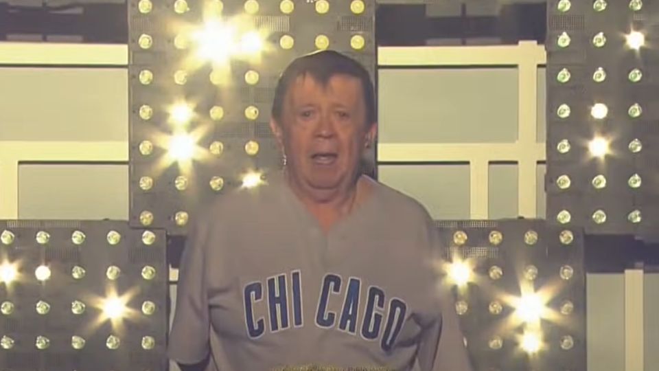 Xavier López 'Chabelo' en su último programa.
