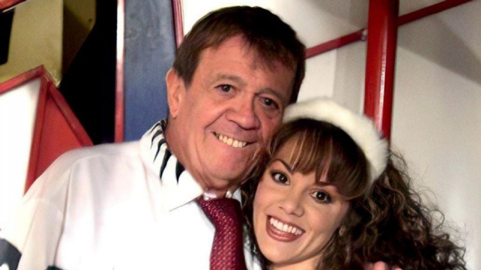 Xavier López 'Chabelo' y 'Tatiana'.