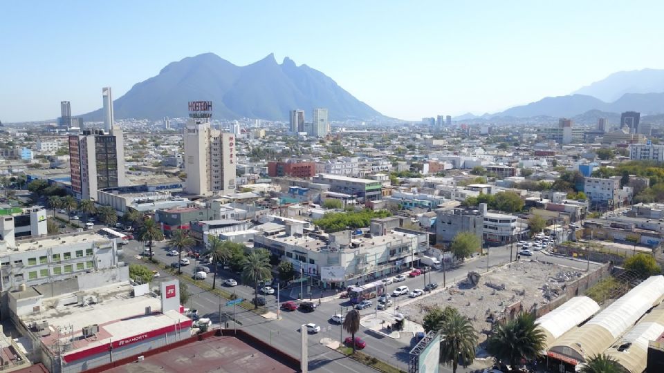 La ciudad de Monterrey con calidad del aire regular.