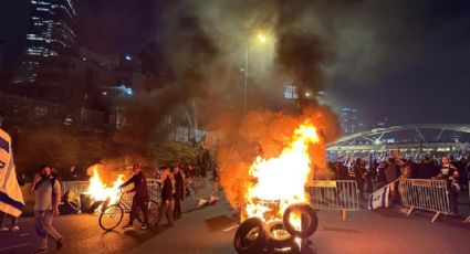 Protestan medio millón de israelíes tras cese del Ministro de Defensa