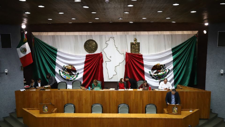 Pleno del Congreso de Nuevo León.