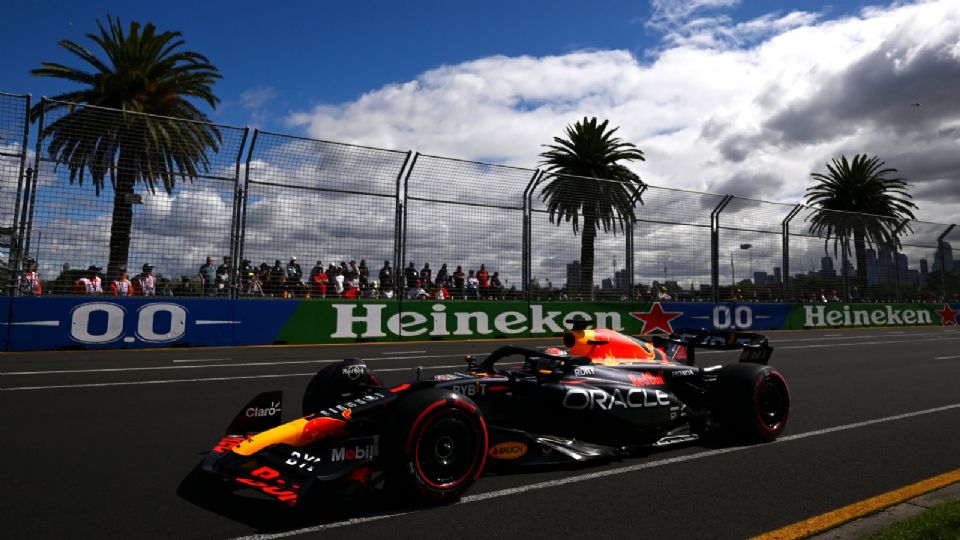 Max Verstappen registró el mejor tiempo en la última sesión del Gran Premio de Australia.