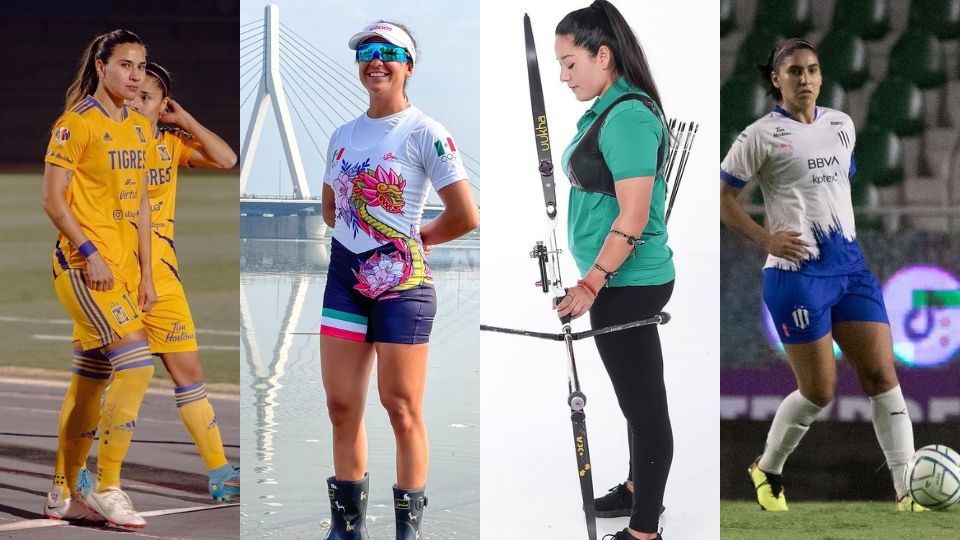 Nayeli Rangel, Kenia Lechuga, Mariana Avitia y Mariana Cadena, algunas de las deportistas regias que ponen en alto al estado.