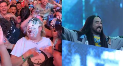 Steve Aoki lanza pastelazo a fanática en Pa’l Norte