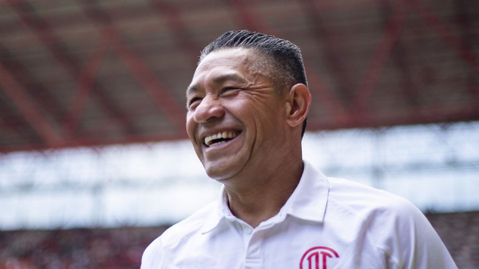 ‘Nacho’ Ambriz, técnico de Toluca