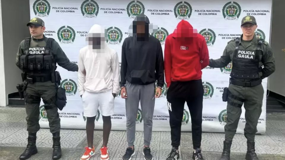 Los tres jugadores de Once Caldas fueron detenidos por presuntamente extorsionar a una joven estudiante española