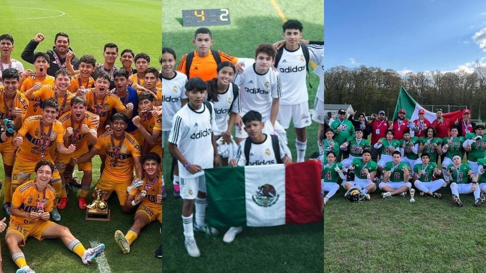 Equipos juveniles de Tigres, una selección de centros comunitarios y el combinado de la MFL ganaron competencias internacionales