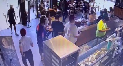 Así mataron a empresario regio en Starbucks de Tulum