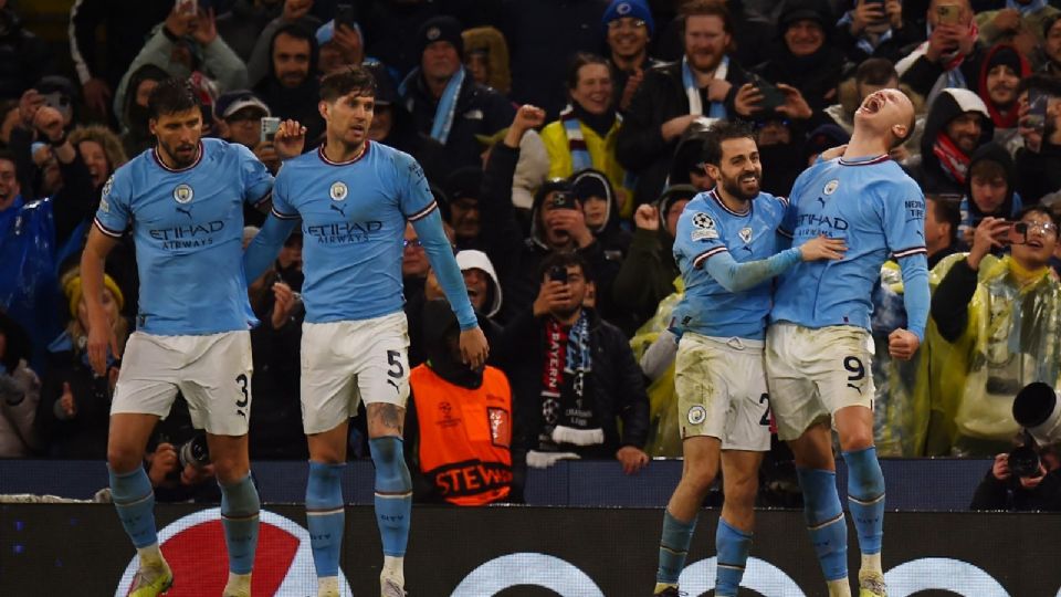 El Manchester City derrotó 3-0 al Bayern Múnich en la ida de los Cuartos de Final de la Champions League