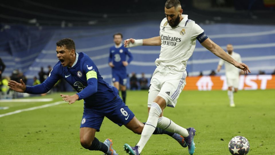 Real Madrid pegó en el partido de ida de cuartos de final de Champions League contra Chelsea, al derrotarlos 2-0 en el Santiago Bernabéu