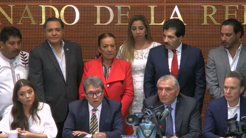 Conferencia de prensa de Adán Augusto López, secretario de Gobernación.