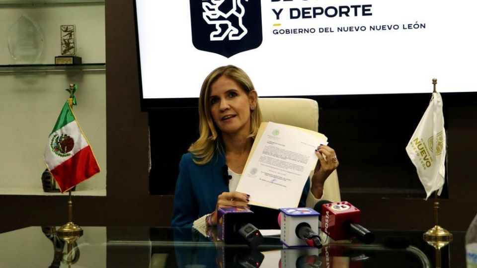 Melody Falcó, la nueva nueva titular del Instituto Estatal de Cultura Física y Deporte de Nuevo León,