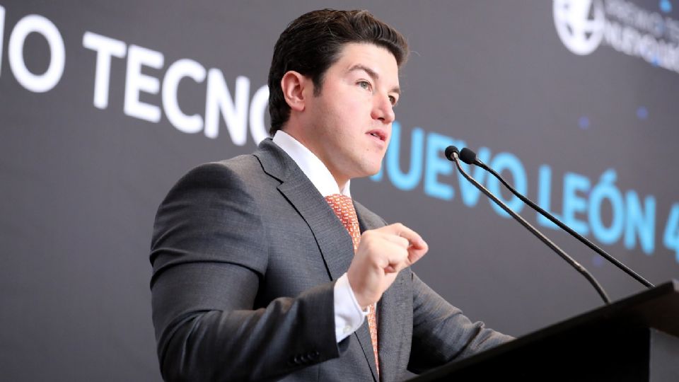 Gobernador de Nuevo León, Samuel García.