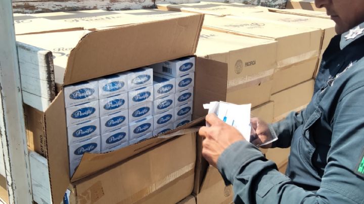 Aseguran más de 800 mil cigarros ilegales en Escobedo