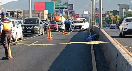 Muere hombre atropellado en el puente de Gonzalitos