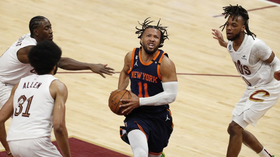 New York Knicks derrotó a los Cleveland Cavaliers en el primero de la serie