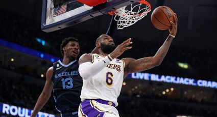 NBA: Lakers se anotan el primer asalto y Morant se lesiona en Grizzlies