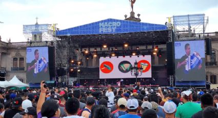 Finaliza segundo 'Macrofest' con más de 70 mil regios en la Explanada de los Héroes