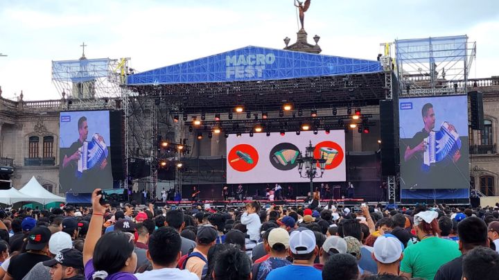 Finaliza segundo 'Macrofest' con más de 70 mil regios en la Explanada de los Héroes