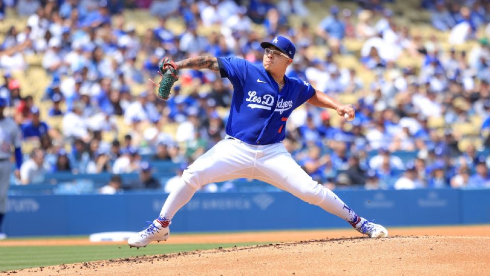 Julio Urías tuvo su cuarta apertura con Los Angeles Dodgers en la temporada y sumó su primera derrota