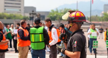 Nuevo León participa en el primer Simulacro Nacional de Protección Civil