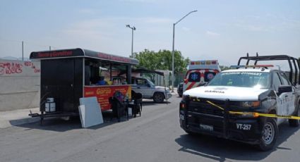 Muere niño de 2 años en García tras ser atropellado frente a un puesto de tacos