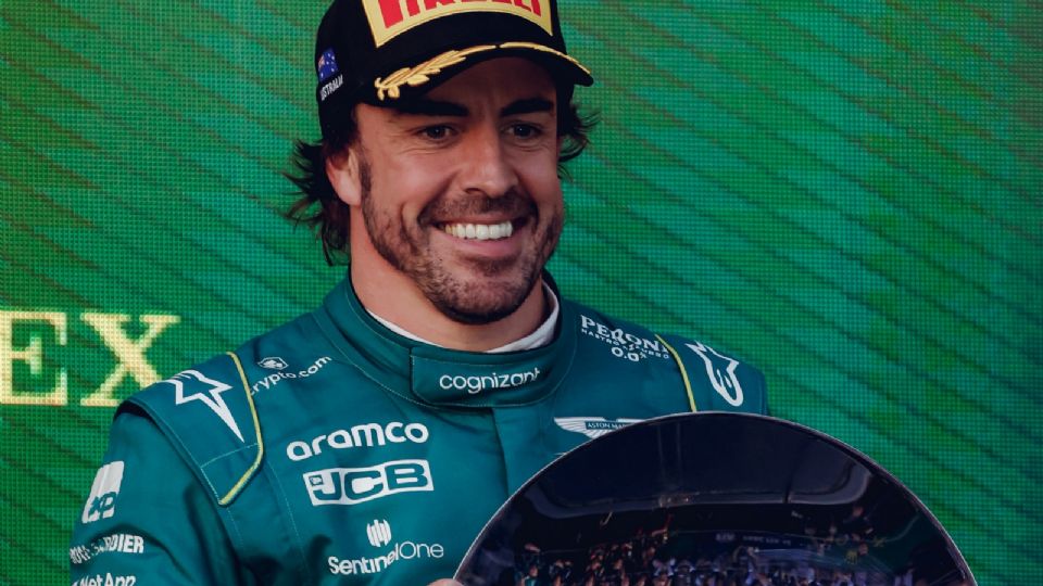 Fernando Alonso logra en el GP de Australia su podio 101 en F1