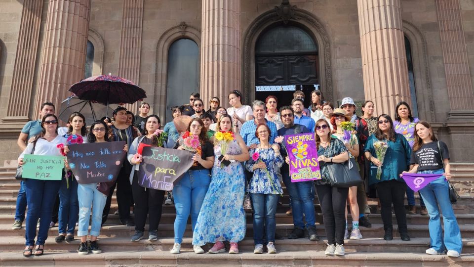 Familiares y amigos de María Fernanda exigen justicia.