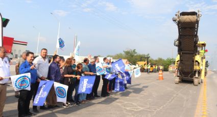 Inicia obra del Libramiento Alfonso Martínez Domínguez en Cadereyta