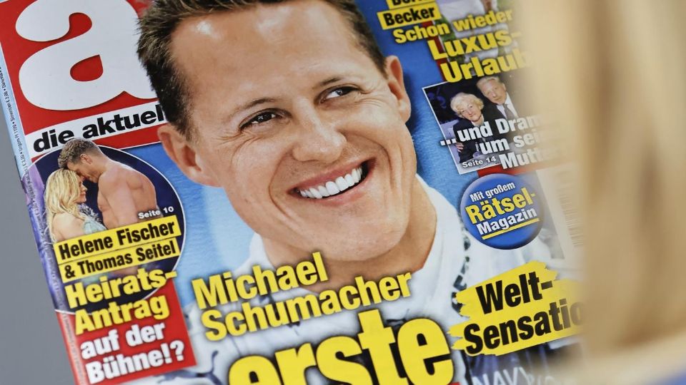 Una revista alemana publicó una entrevista, supuestamente hecha al ex piloto Michael Schumacher, pero en realidad fue creada con inteligencia artificial