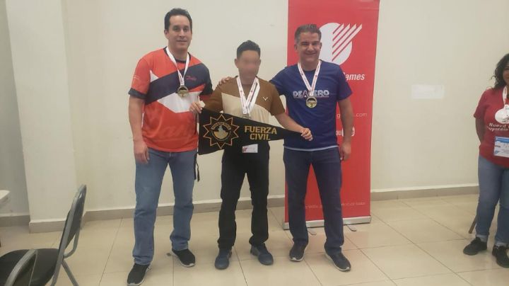 Gana elemento de Fuerza Civil medalla de oro en torneo de ajedrez