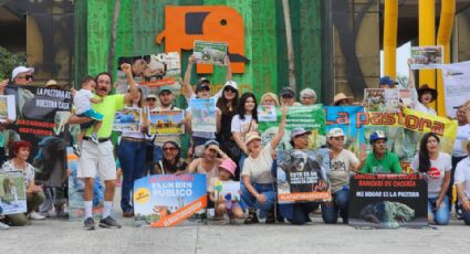 Manifestantes piden a autoridades cuidar el Parque La Pastora