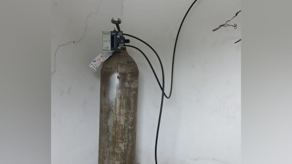 Cilindro de gas que desapareció en Monterrey