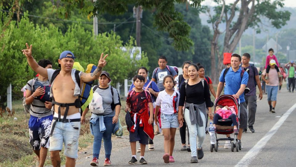 Los migrantes afirmaron que si las autoridades no atienden sus demandas bloquearán carreteras.