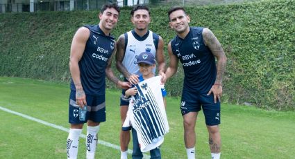 Rayados regala jersey a Miguel, niño que hizo playera con fomi