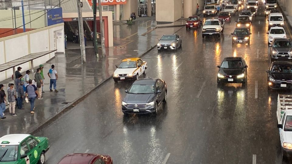 Avenida de Monterrey en un día lluvioso. Foto Archivo / ABC Noticias
