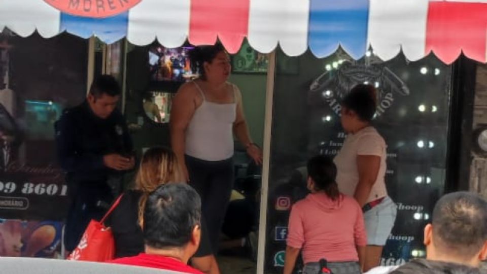 Barber donde ocurrieron los hechos en Juárez.