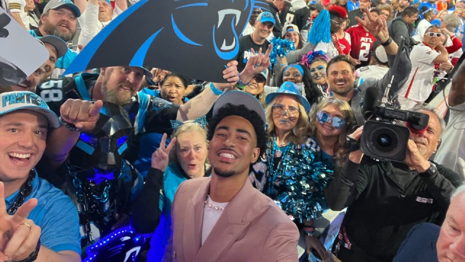 Bryce Young fue la primera selección del Draft 2023, elegido por Carolina Panthers