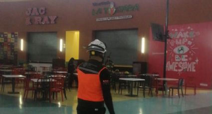 Desalojan Plaza Centrika por fuga de gas; hay 5 lesionados