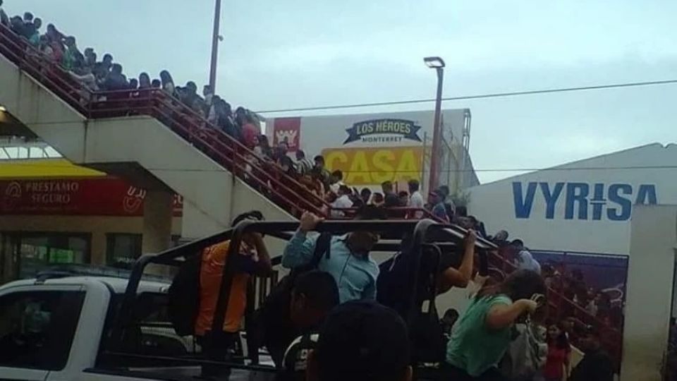 Colapso en el Metro por paro laboral