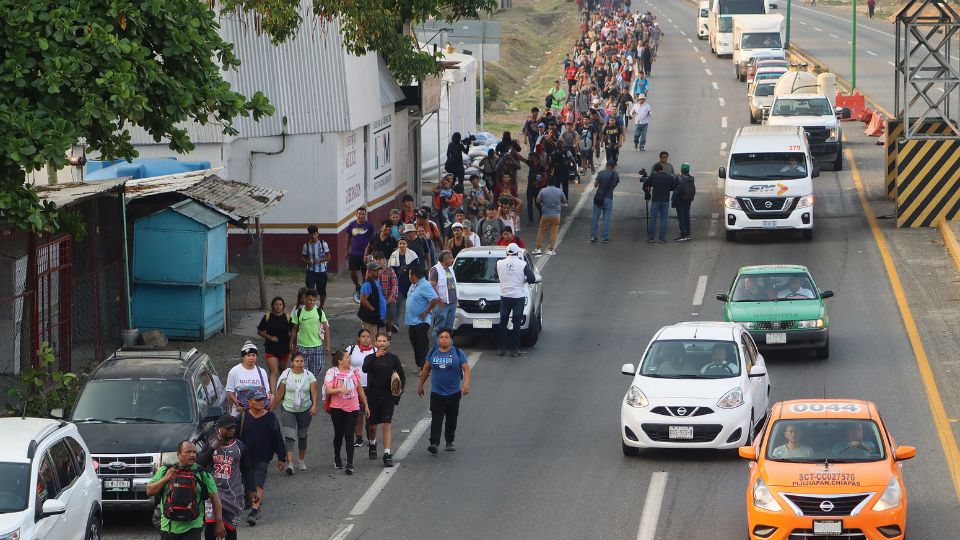 Caravana migrante.