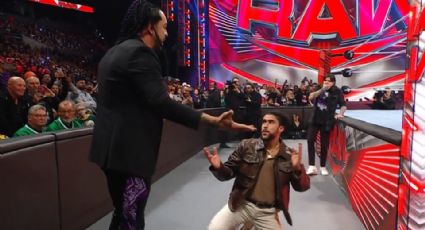 Bad Bunny es golpeado por Damian Priest en la WWE