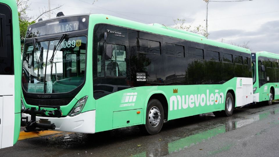 Nuevas unidades de transporte público de Nuevo León | Facebook / Secretaría de Movilidad y Planeación Urbana Nuevo León
