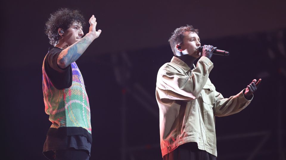 Twenty One Pilots durante su presentación en Pa'l Norte 2023.