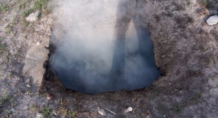 Como en Centralia, surge humo subterráneo en Sendero y Barragán