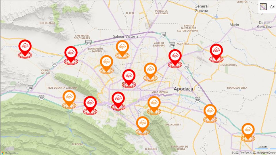 Las estaciones de monitoreo ambiental en Nuevo León registran una calidad del aire de mala a muy mala.