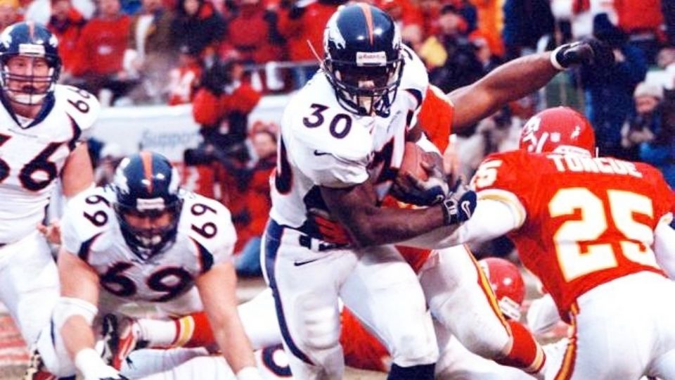 Terrel Davis, ex estrella de los Denver Broncos visitará Monterrey y CDMX por publicidad de la NFL, para anunciar selecciones del Draft 2023