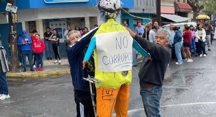 Realizan la tradicional quema de Judas en la colonia Obrerista